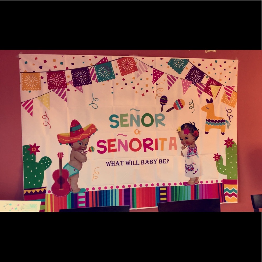 Gender Reveal Banner